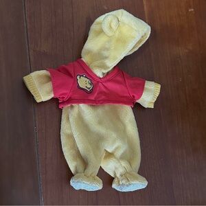 Vintage Avon Disney Winnie the Pooh 9" Waterbaby Buddies Doll Outfit / Costume